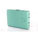 RestPro Classic 2 Blue Green Κρεβάτι Μασάζ Φυσικοθεραπείας Βαλίτσα Ξύλινο με θήκη φορητό